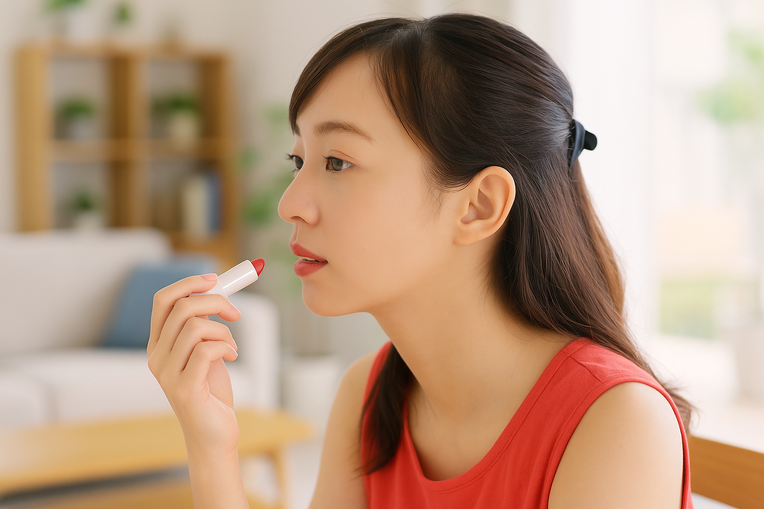 口紅を上手に使って老けて見えないメイクとは？